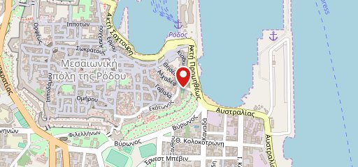 Laganis Greek Restaurant на карте