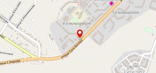 Лаганская ватрушка на карте