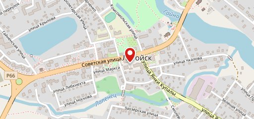 Логожск на карте