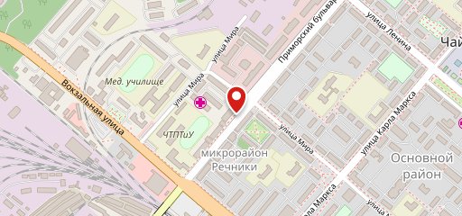 Лагуна на карте