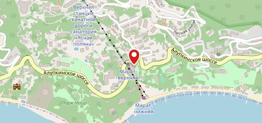 Лагуна на карте
