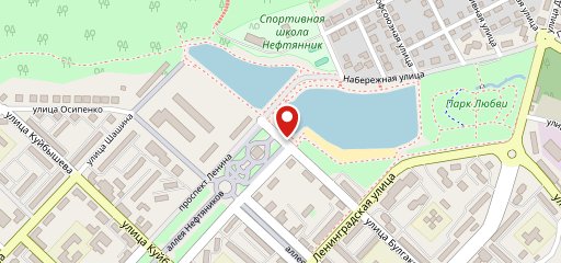 Лагуна на карте
