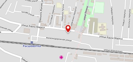Лагуна на карте