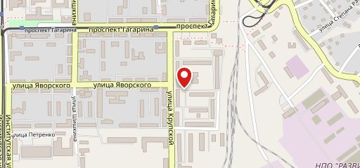 Лагуна на карте