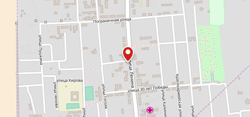 Лагуна на карте
