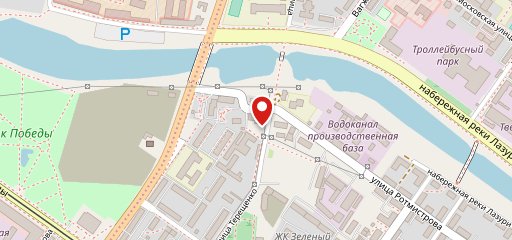 Лагуна на карте