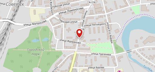 Лакомка на карте