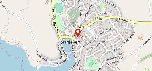 Landed Porthleven на карте