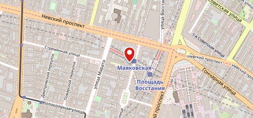 Лапа лаунж на карте