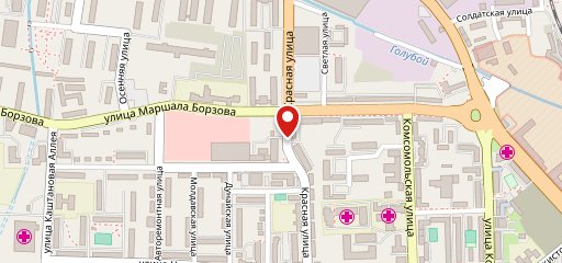 Ларек на карте