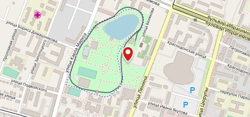 Ларек на карте