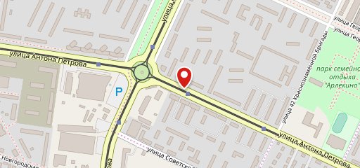 Ларец на карте