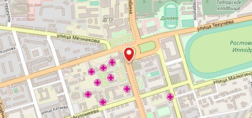 Ларьки фастфуда напротив ЦГБ на карте