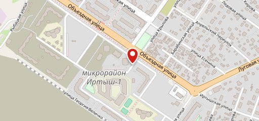 Ларёк "Шаурма на объездной" на карте
