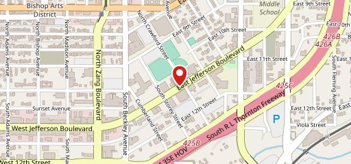 Las Ranitas Dallas на карте