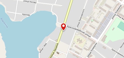 Ласковый Берег на карте