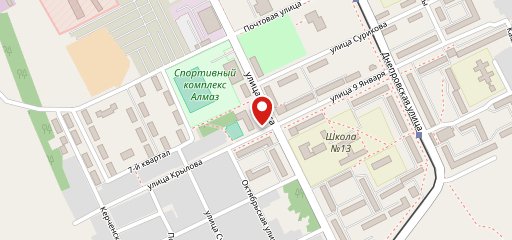 Кафе Ласточка Ул. Щорса 7а на карте