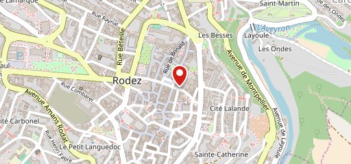 L'Aubrac Rodez на карте