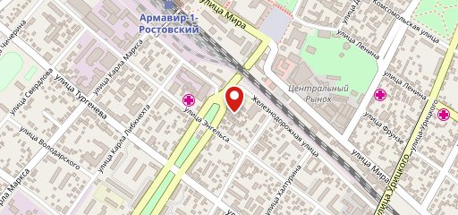 Лавашная на карте