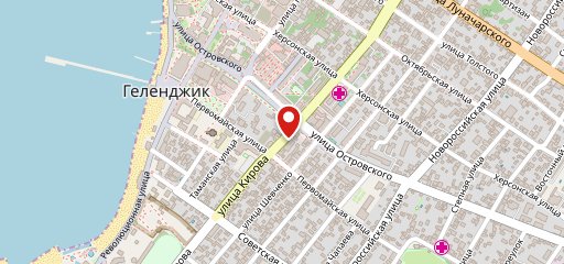 Лавашная на карте
