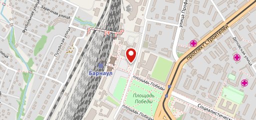 Lavazza на автовокзале Барнаула на карте