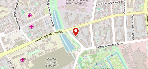 Эвергрин на карте