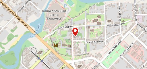 Литературное кафе Лажечников на карте