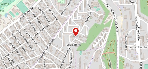 Le 607 на карте