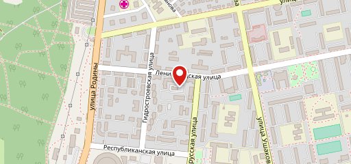 Буфет на карте