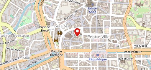 Le Garden Par'Tea Rennes на карте
