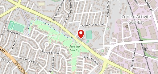 Bar Restaurant Le Landry Rennes на карте