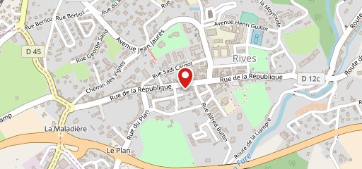 LE MUST Saint-Rémy-sur-Creuse на карте
