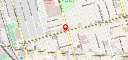 Lebanon Express college and dufferin на карте