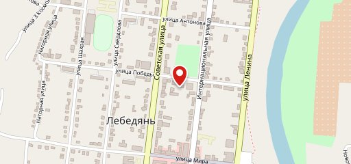 Лебедь на карте