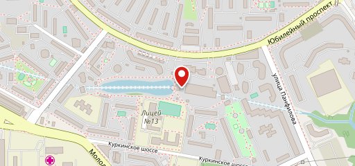 Лебединое озеро на карте