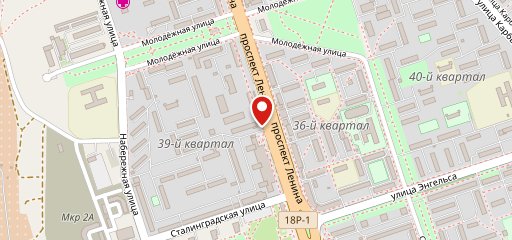 Леброк на карте
