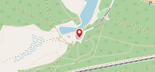 Лебяжье на карте