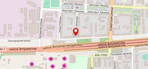 LЁD на карте