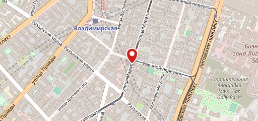 Леденец на карте