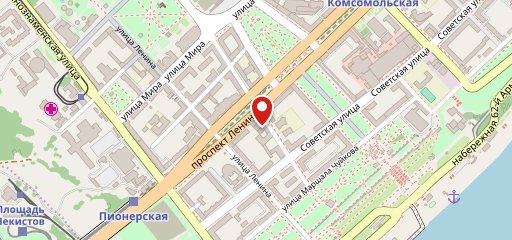 Леди Кэт на карте