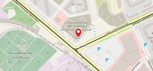 Легенда лаунж на карте