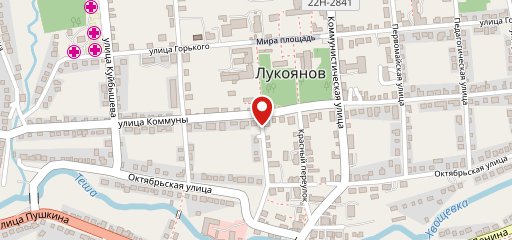 Легенда на карте