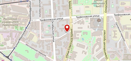 Легенда на карте
