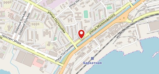 Леман на карте