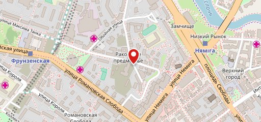 Лён на карте