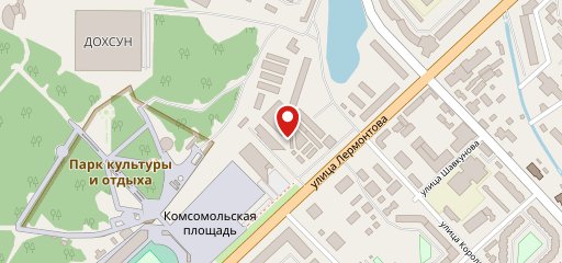 Лена на карте
