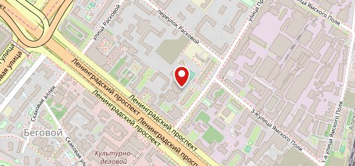 Ленинград на карте