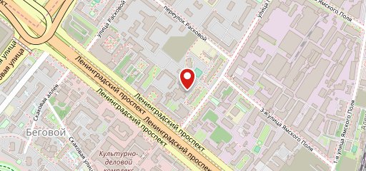 Ленинград на карте