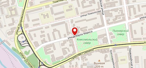 Гастропаб Ленинград на карте