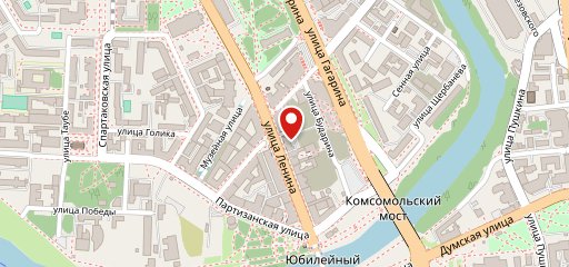 Ленинград на карте
